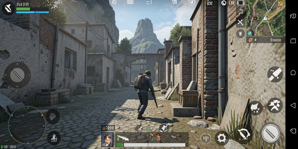 Screenshot 3: Tampilan peta baru yang penuh tantangan.