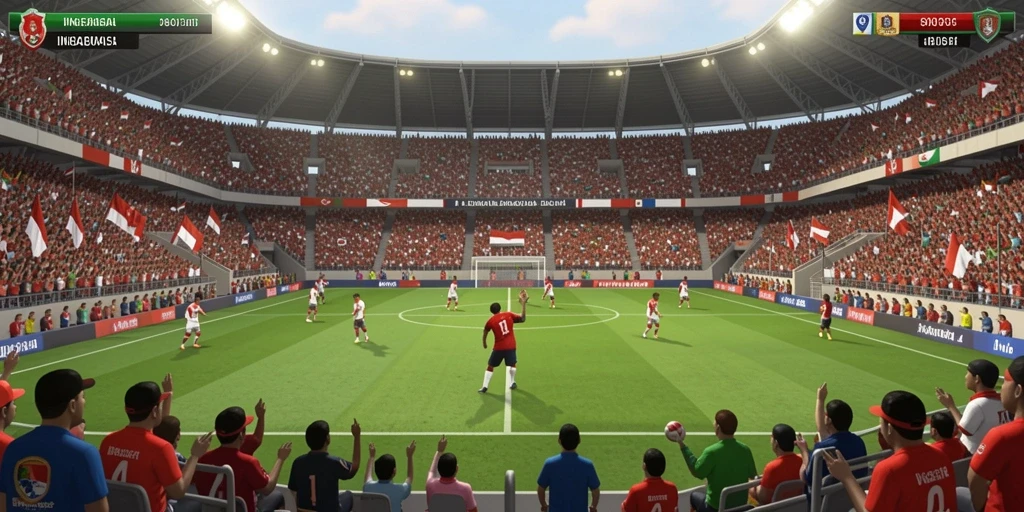 Tampak gameplay seru dengan berbagai tantangan.