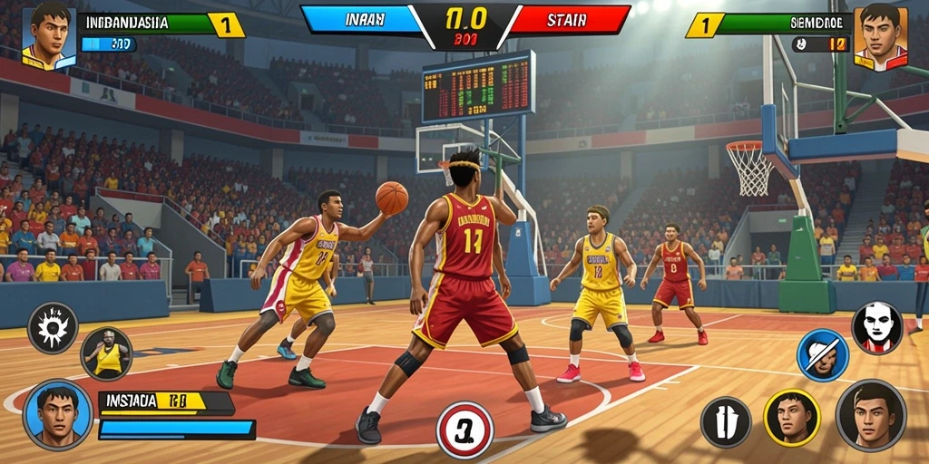 Screenshot dari gameplay yang seru dan menantang.