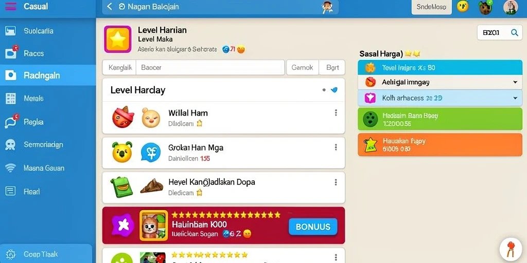 Misi yang menantang dan penuh strategi.