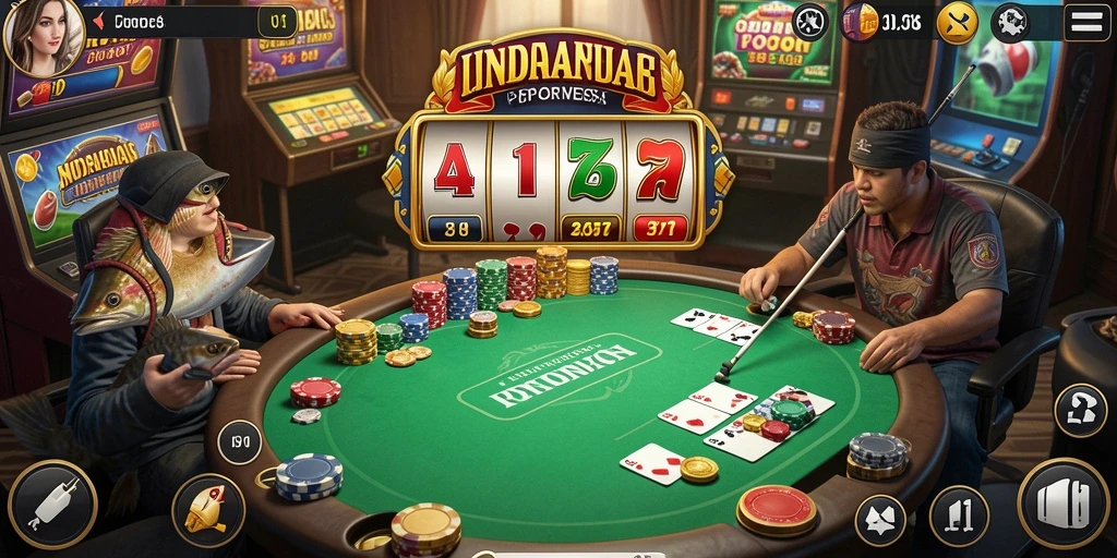 Bergabung dalam turnamen poker yang seru.